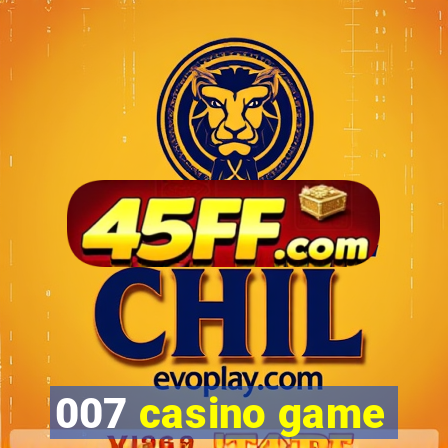007 casino game